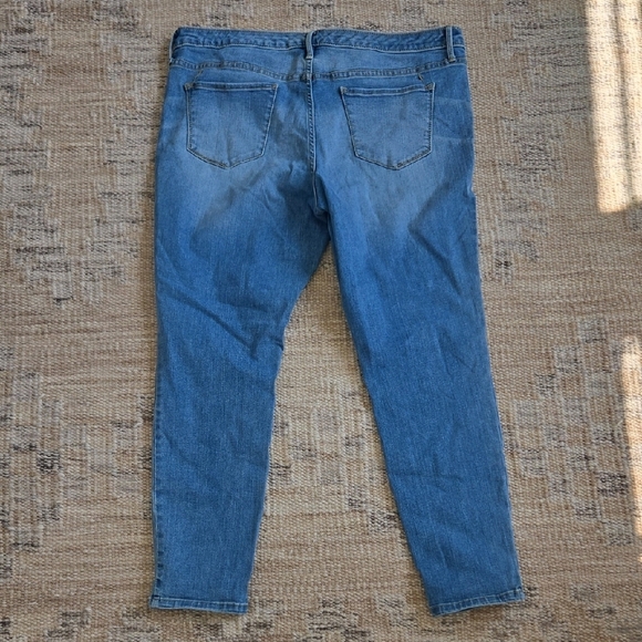 Mossimo Supply Co. Light and Dark Blue Skinny Jeans - Picture 4 of 4